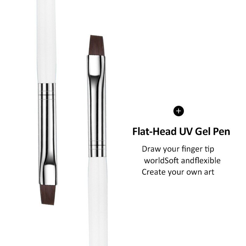 Nail Painting Brush Manufacturer - Luxury Flat Head Light Therapy for Beauty Salons