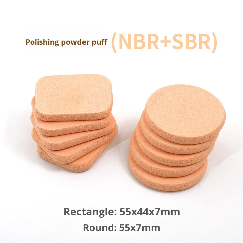 Makeup Sponge Manufacturer - Dual-Use Edge-Blurred Powder Puff Water Drop Shape Non-Absorbent Washable SBR Latex