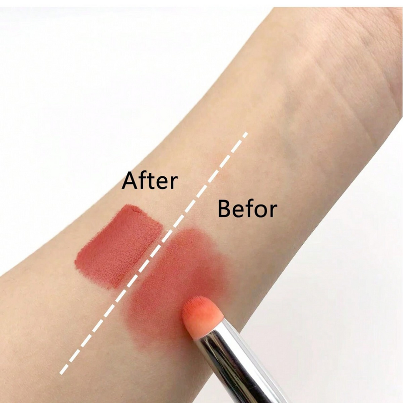 Nail Art Pen Manufacturer - Clear with Silicone Lip Brush Hypoallergenic Gradient Smudge Stick for Mirror Powder