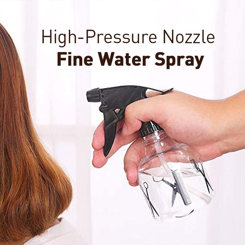 Spray Bottle Manufacturer - 250ml Salon Barber Tools Hairdressing Plastic High Quality Empty Custom logo