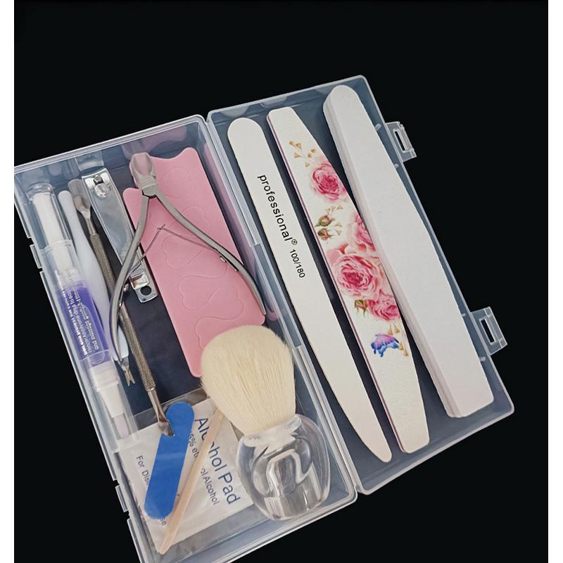Manicure Care Set Manufacturer - Professional Home for Beginners with Dead Skin Scissors Grinding Files
