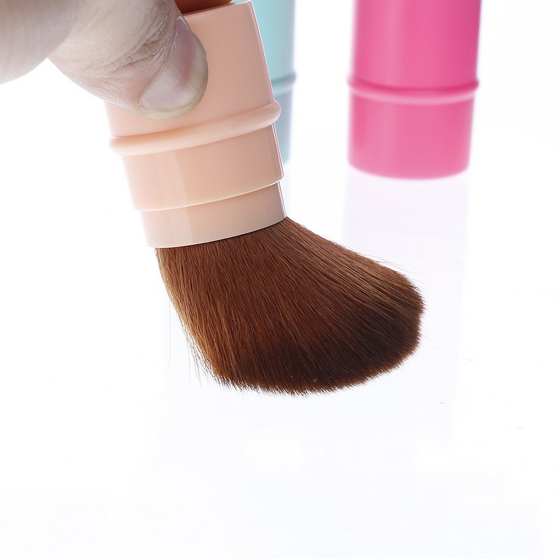 Nail Dust Brush Manufacturer - Wholesale Soft Retractable Nylon Cleaning for Acrylic Gel Nails Professional