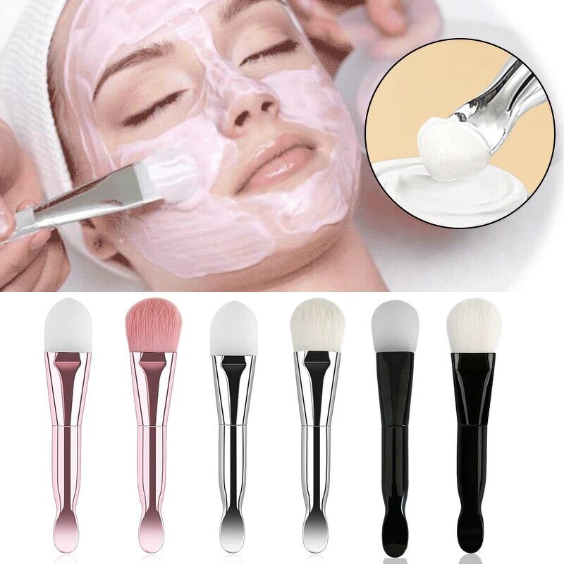 Makeup Brush Manufacturer - Dual-Ended Luxury Vegan Pink Handle Single Face Masking for Foundation Wholesale