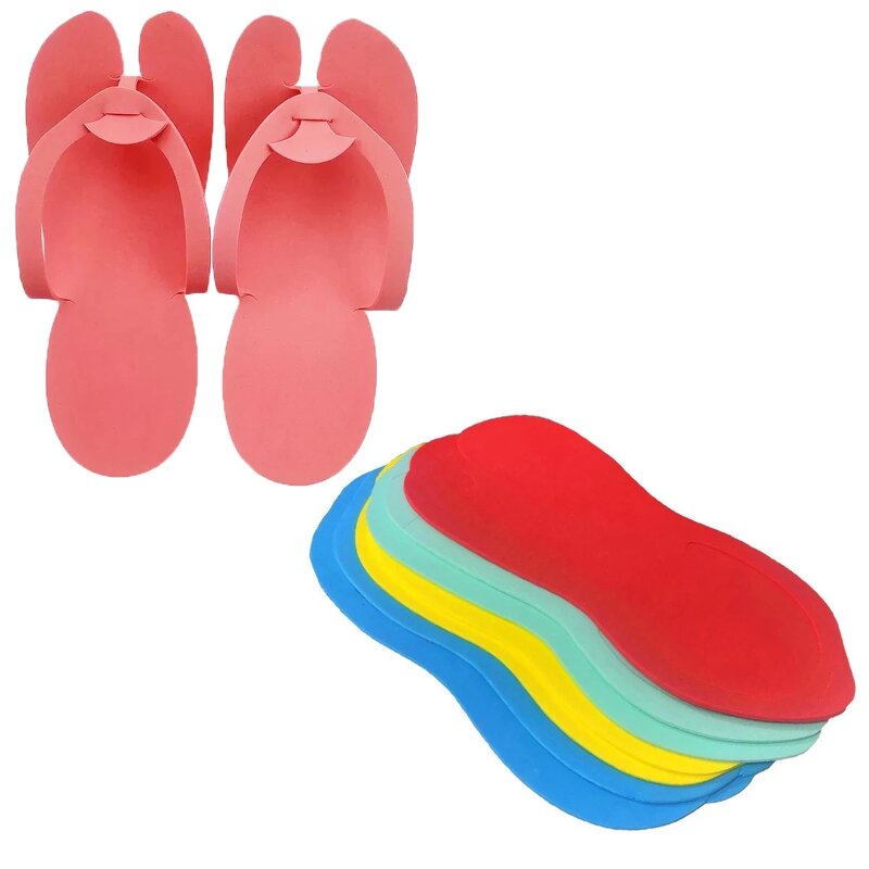 Disposable Slipper Manufacturer - EVA for Hotel/Salon/Factory Multicolour Indoor Spa for Pedicure/Bath