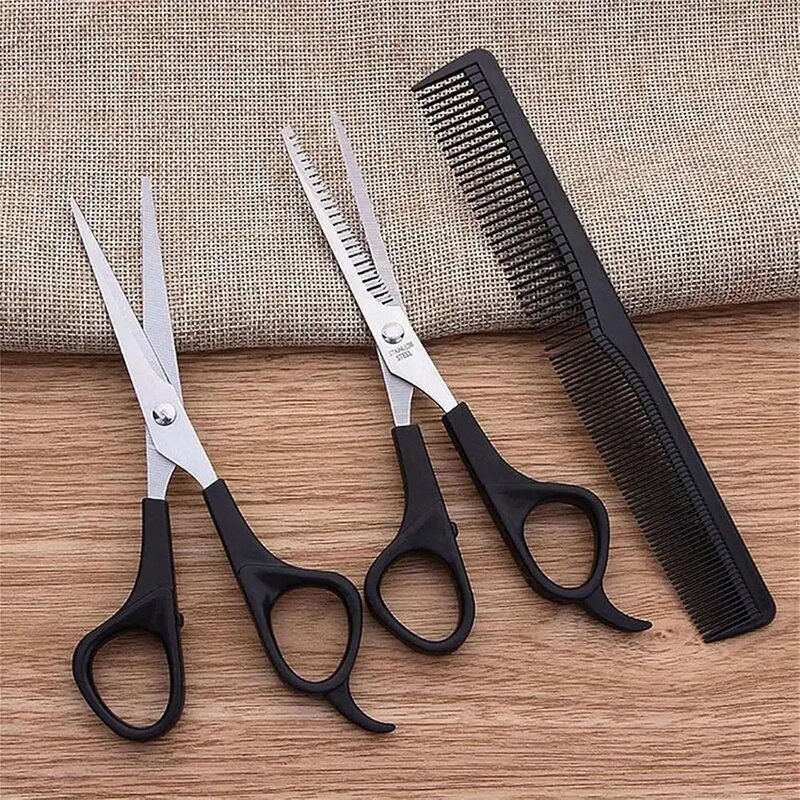Hair Thinning Scissors Manufacturer - OEM Wholesale Customize Logo Professional 5pcs Set Hair Cutting
