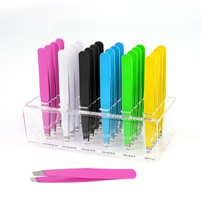Eyebrow Tweezers Manufacturer - Wholesale Slant Tip Stainless Steel Hair Removal Private Label Set