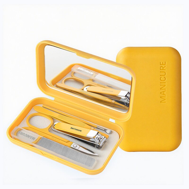Manicure Kit Manufacturer - Complete Stainless Steel Nail Care Tool for Acrylic Nails Salon