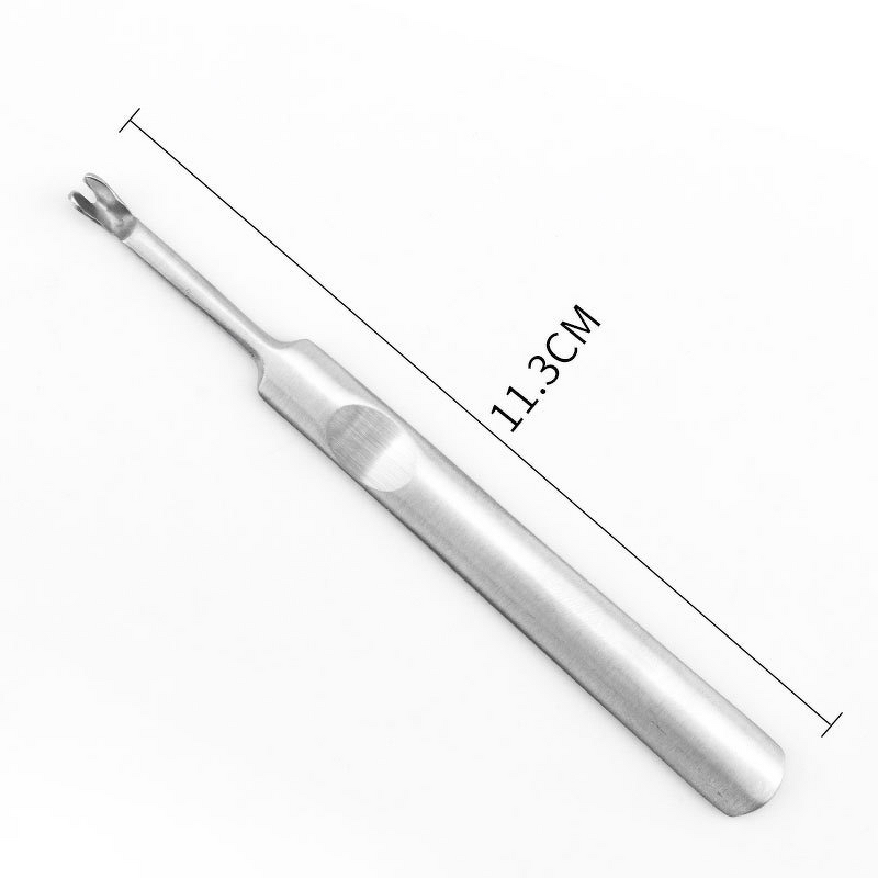 Cuticle Fork Manufacturer - Stainless Steel U-Shaped Sharp Remover File for Nail Care