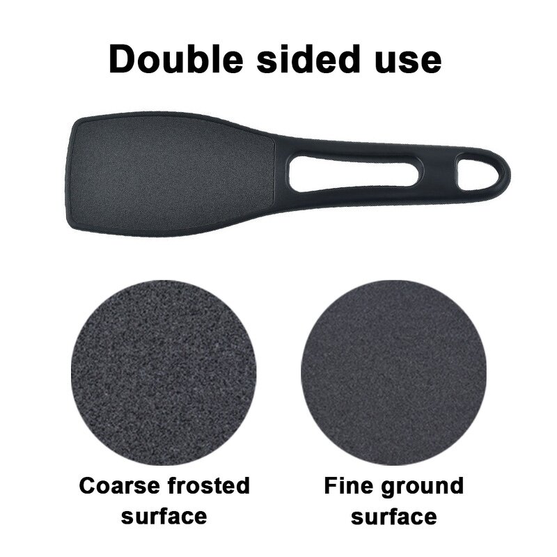 Foot File Manufacturer - Plastic Handle Pedicure Sandpaper for Dead Rough Skin Staple Remover