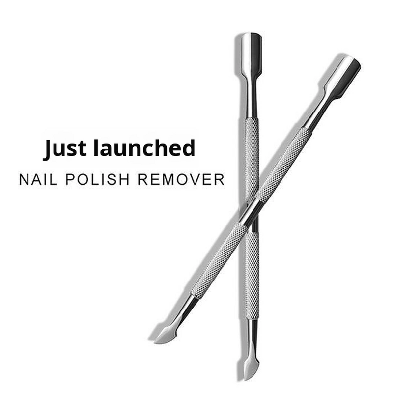 Manicure Tool Manufacturer - Hot Selling Double-Ended Stainless Steel Pusher for Cuticle & Hangnail Removal