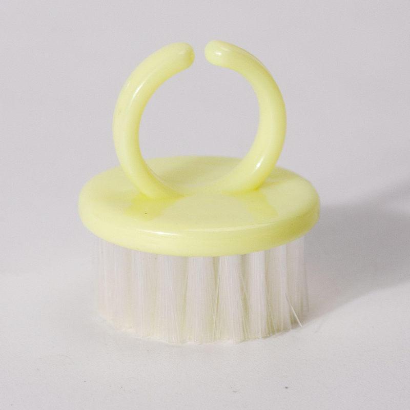 Nail Cleaning Brush Manufacturer - Portable Mini Transparent Art Brush for Dust Powder Multi Functional