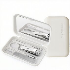 Manicure Cutter Kit Manufacturer - New Ebt 5 in 1 Professional Stainless Steel Right-handed Beauty Care Set