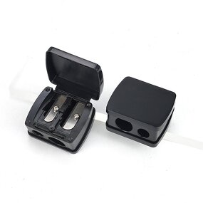 Pencil Sharpener Manufacturer - Wholesale Manual Lip Liner Eyebrow Stainless Steel Cosmetic Tool Pink White Black