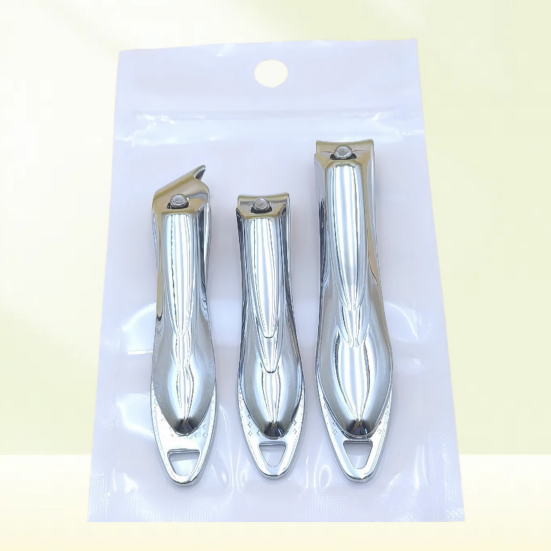 Nail Clippers Set Manufacturer - Wholesale High-End Carbon Steel with Nail File Flat & Slanted Blade Tips