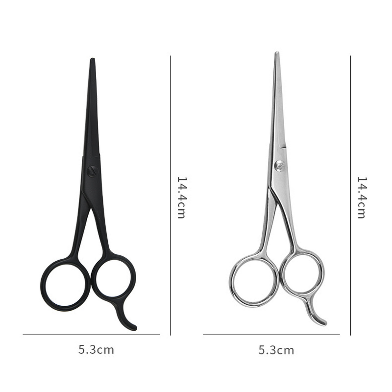 Mustache Scissors Manufacturer - Men's Beard Grooming Factory Stainless Steel Black Sharp Blade Tip