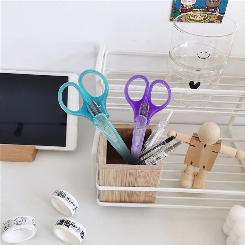 Child Scissors Manufacturer - Customized Safety Steel Paper Cutting Color School Student DIY