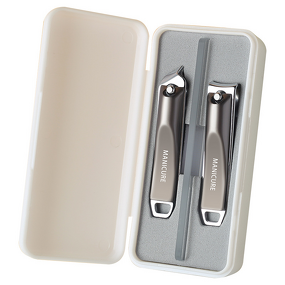 Nail Clipper Set Manufacturer - Stainless Steel Scissors Sharp Blade File Ear Pick Household Factory Wholesale