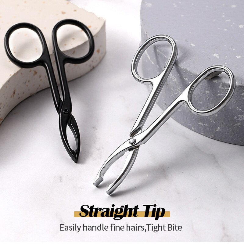 Salon Tweezers Manufacturer - Portable Beauty Tool Stainless Steel with Easy Scissor Handle for Men Women