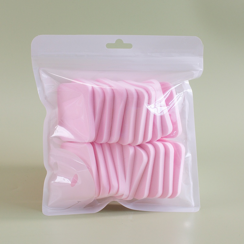 Makeup Sponge Manufacturer - 20 Pcs Wet and Dry Use Powder Puff Foundation Cosmetic Facial Soft for BB Cream