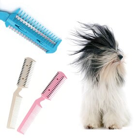 Hair Cutting Comb Manufacturer - Double Edge Razor Blades Thinning Trimmer Double-Sided Thin Plastic