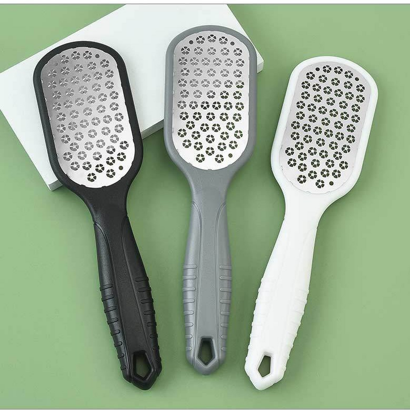 Foot File Manufacturer - Stainless Steel Double-Sided Eco-friendly with 80# Sandpaper Pad for Callous Trimming