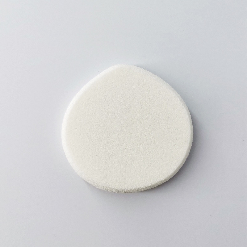 Makeup Sponge Puff Manufacturer - Wet&Dry Dual-use Beige White SBR Round/Square Foundation Facial Cosmetic
