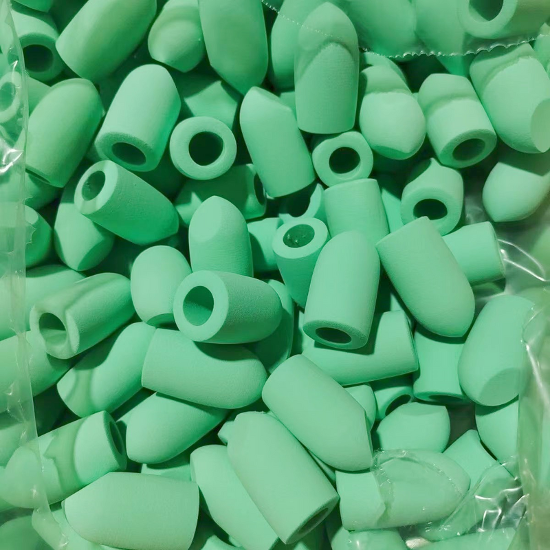 Finger Makeup Sponge Manufacturer - Finger Egg Shape Facial Latex Free Dauber and Powder Puff