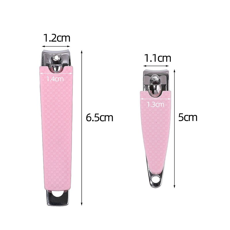 Toenail Clippers Manufacturer - Wholesale Carbon Steel Metal Ingrown Manicure Cutter with Acrylic Silicone Cover