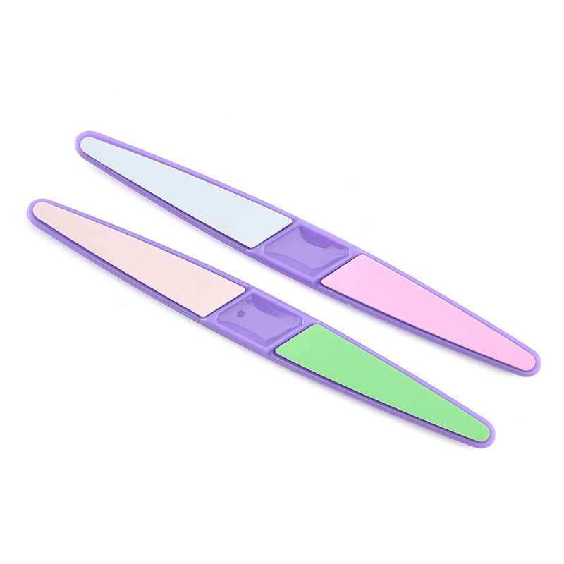Nail File Manufacturer - Wholesale Colorful 4 Way Diamond Sanding & Polishing
