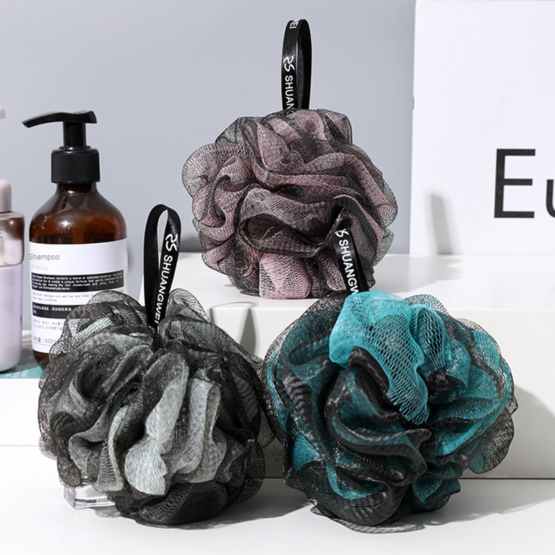 Bath Sponge Manufacturer - Hot Sale Shower Ball Multicolor Exfoliating Body Scrubber for Women and Men