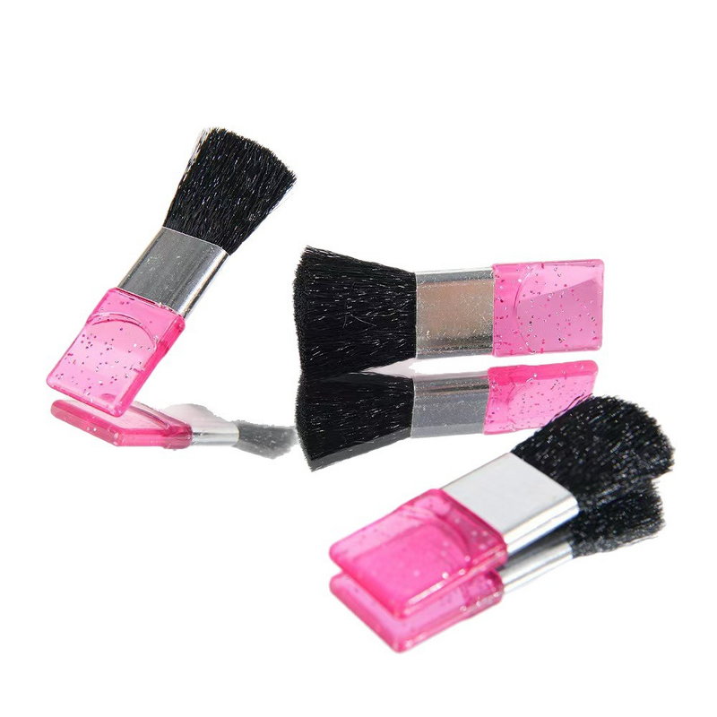 Blush Brush Manufacturer - Hot-Selling Single Flat Cheek Mini Beginners Small Loose Powder Artificial Fiber Portable