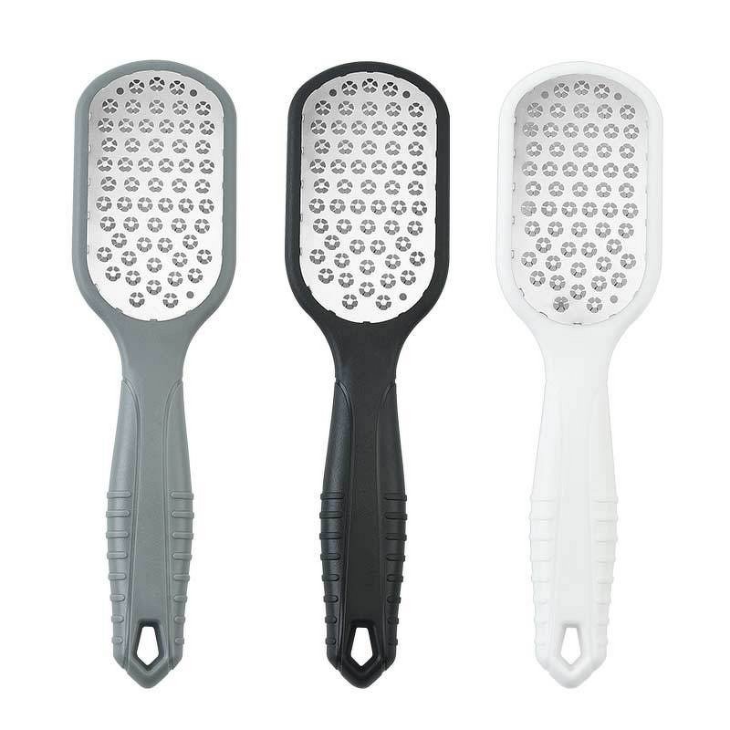 Foot File Manufacturer - Stainless Steel Double-Sided Eco-friendly with 80# Sandpaper Pad for Callous Trimming