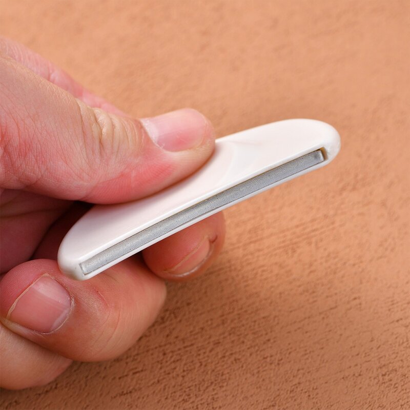 Nail File Manufacturer - Wholesale Half Moon Cute Soft Buffer Travel Size 180 240 Grit Shaper