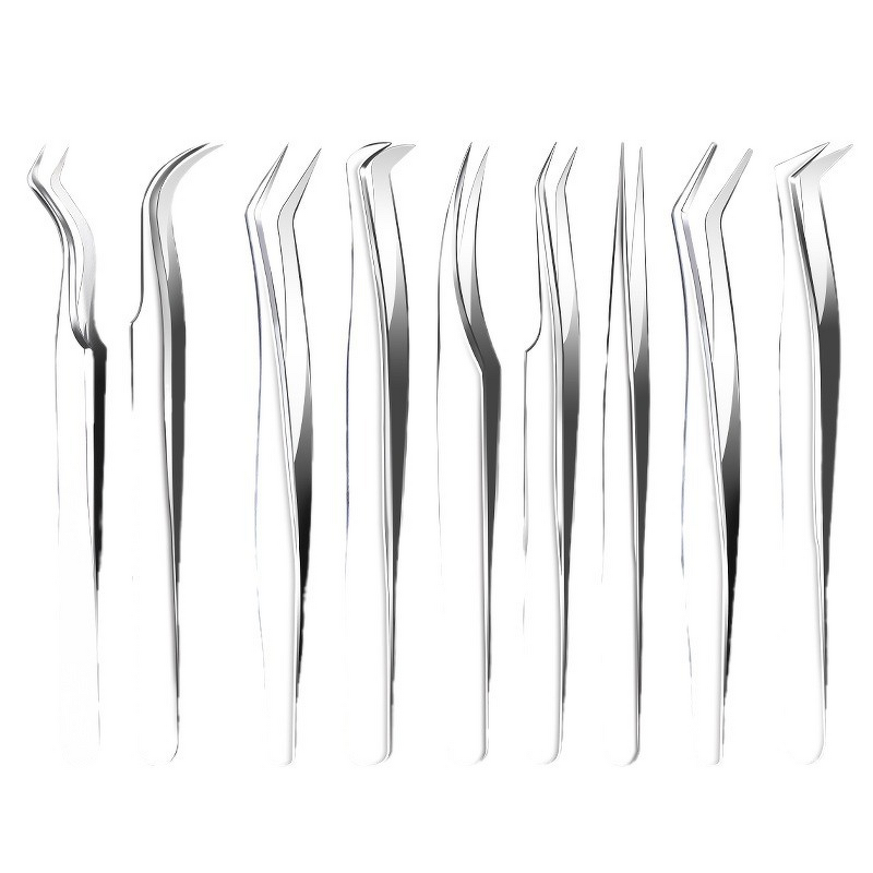 Eyebrow Tweezers Manufacturer - High Precision Stainless Steel with Pointed Tip for Lash Extensions