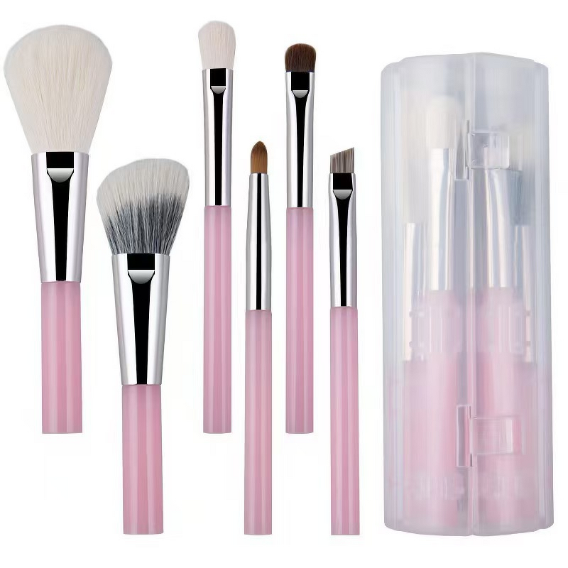 Makeup Brush Set Manufacturer - 6Pcs Concealer Brush Blush Loose Powder Eye Shadow Highlighter Foundation Beauty Tools