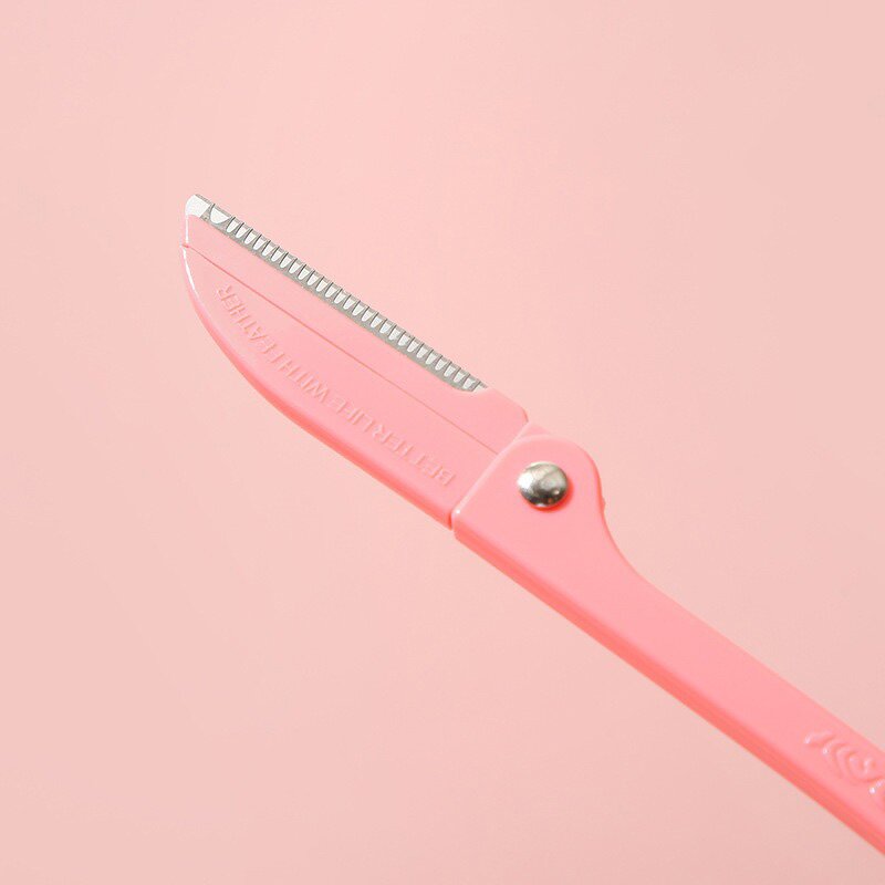 Facial Razor Manufacturer - Multipurpose Stainless Steel Shaver Foldable Plastic Portable Hair Trimmer for Women