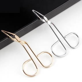 Eyebrow Tweezers Manufacturer - Wholesale Scissors Shape Stainless Steel Beauty Private Label