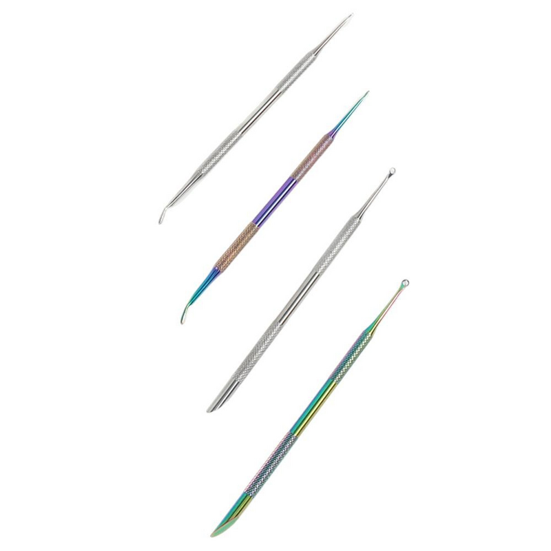 Manicure Tool Manufacturer - New Double-Ended Steel Pusher Horseshoe Head for Gel Polish Cuticle Removal