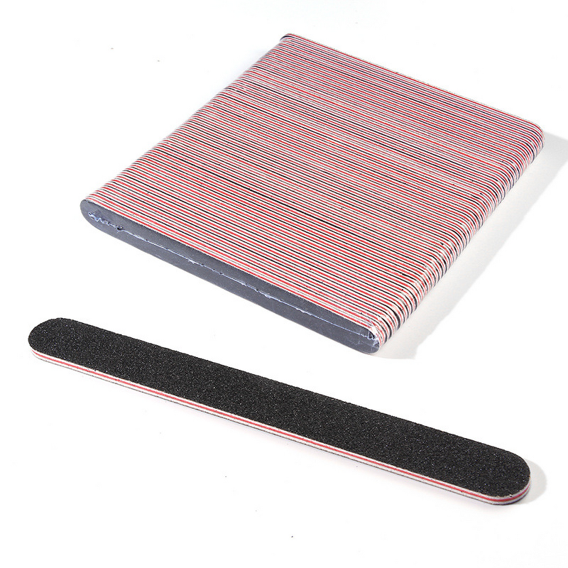 Nail File Manufacturer - Wholesale Black Double Sided EVA Sponge & Polishing Sanding Strip 100/180