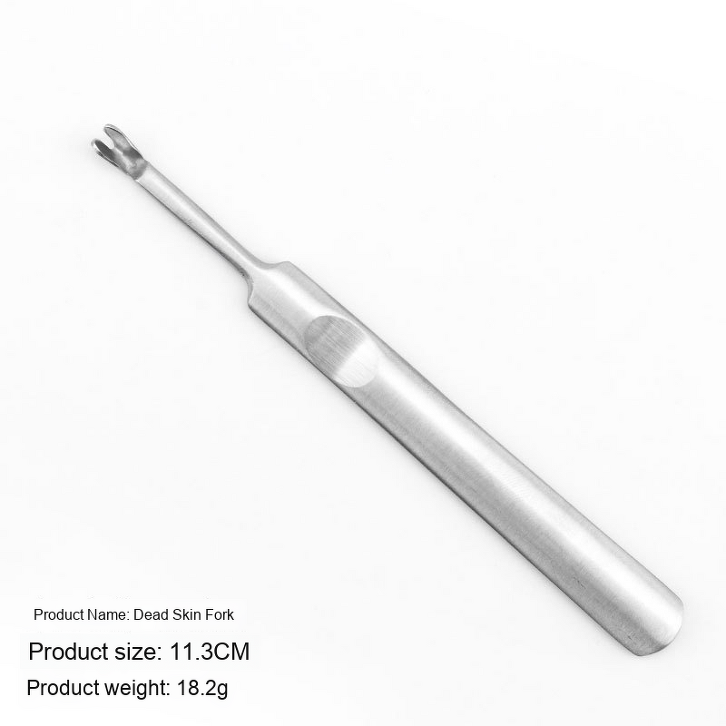 Cuticle Fork Manufacturer - Stainless Steel U-Shaped Sharp Remover File for Nail Care