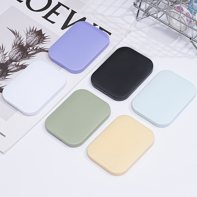 Comb Mirror Set Manufacturer - Candy Color Anti Static 2 in 1 Handheld Portable Folding Compact Pocket for Travel