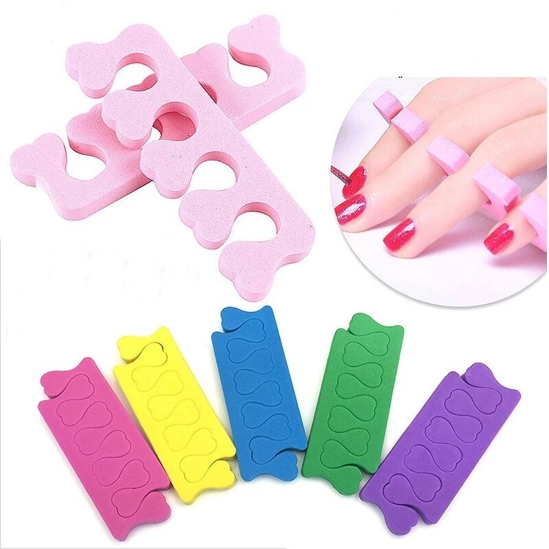 Toe Separator Manufacturer - High Quality EVA Silicone Nail Polish Finger Tool with Soft Feature for Foot Use