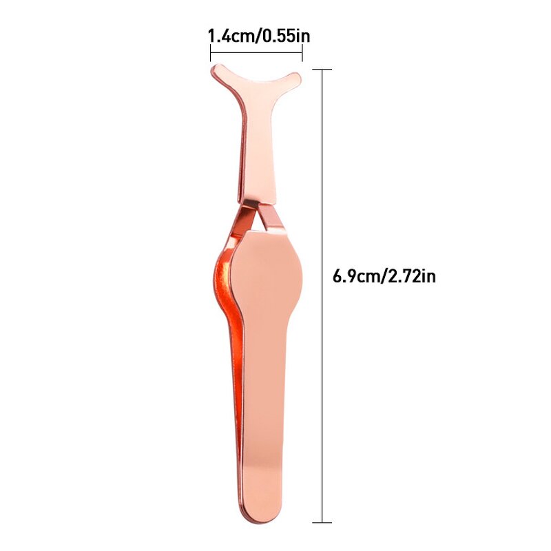 Brow Tweezers Manufacturer - Wholesale Private Label Logo Thick Metal Stainless Steel Eyelash Grip Scissors