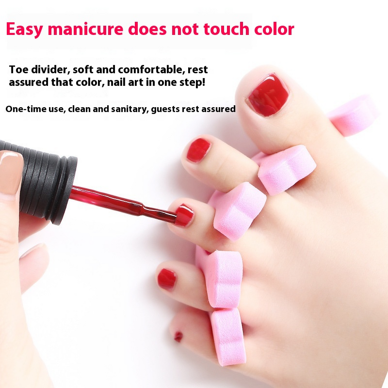 Toe Separators Manufacturer - Wholesale EVA Soft Bunion Corrector Finger Dividers Nail Art Pedicure Manicure Model