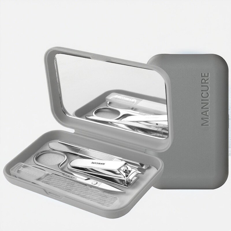 Manicure Kit Manufacturer - Complete Stainless Steel Nail Care Tool for Acrylic Nails Salon