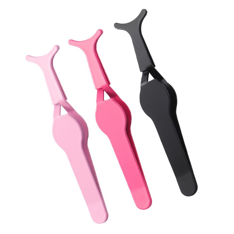 Brow Tweezers Manufacturer - Wholesale Private Label Logo Thick Metal Stainless Steel Eyelash Grip Scissors