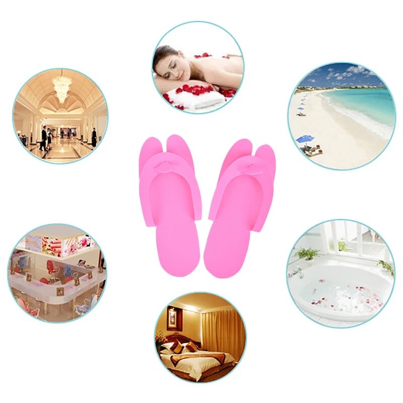 Disposable Slipper Manufacturer - Well-liked Professional Design EVA Foam Flip Flops for Women Indoor Pedicure Salon
