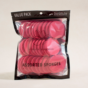 Makeup Sponge Puff Manufacturer - Non-Latex Hydrophilic 30-Pack Wet Powder Foundation Dry Powder Dual-Use