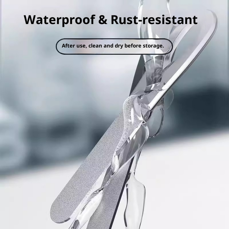 Nail File Manufacturer - Double-Sided Stainless Steel Straight Pattern for Polishing & Shaping