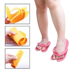 Disposable Slipper Manufacturer - Well-liked Professional Design EVA Foam Flip Flops for Women Indoor Pedicure Salon
